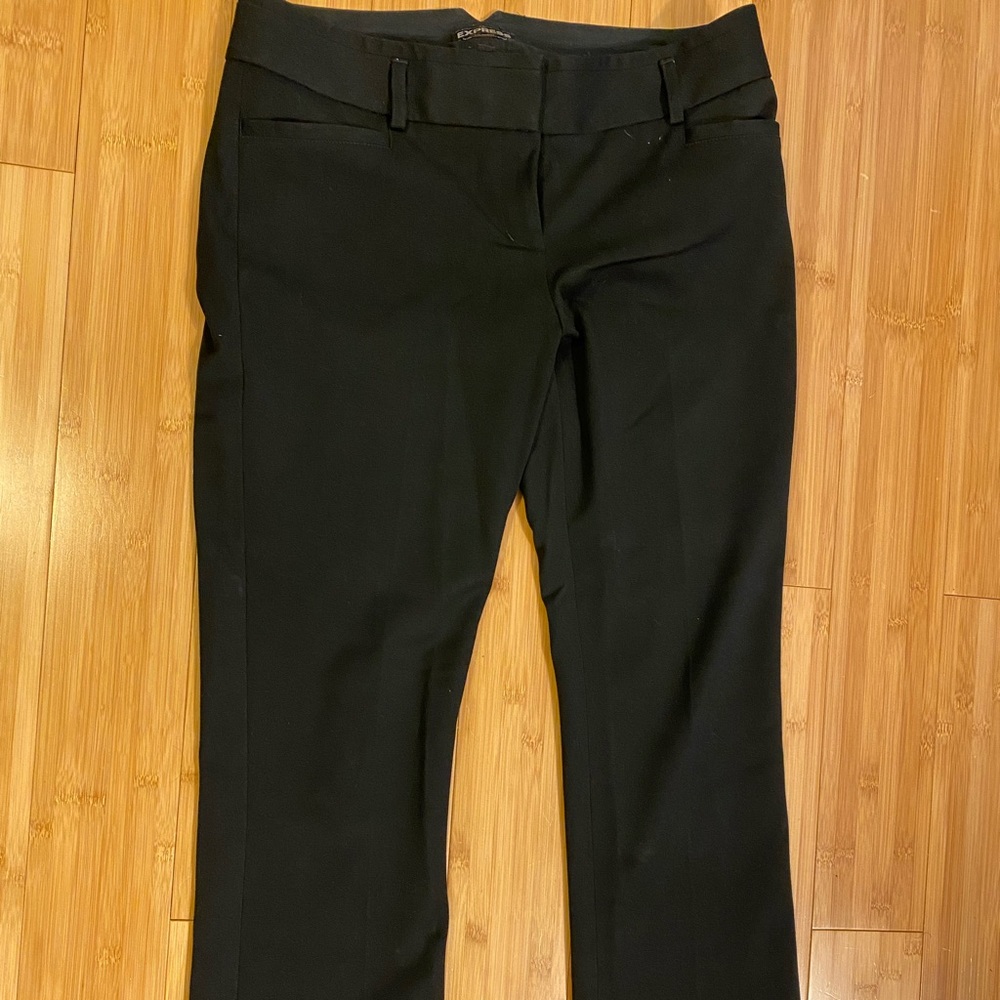 Black express dress pants